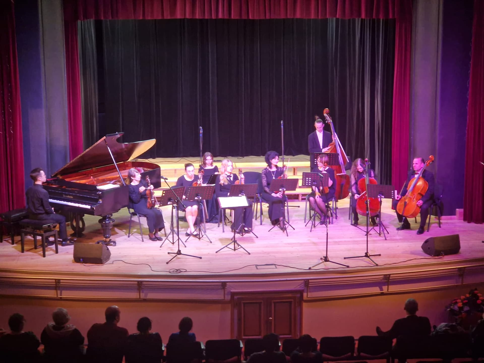 Orkiestra Sonata podczas koncertu